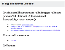 Tablet Screenshot of figuiere.net